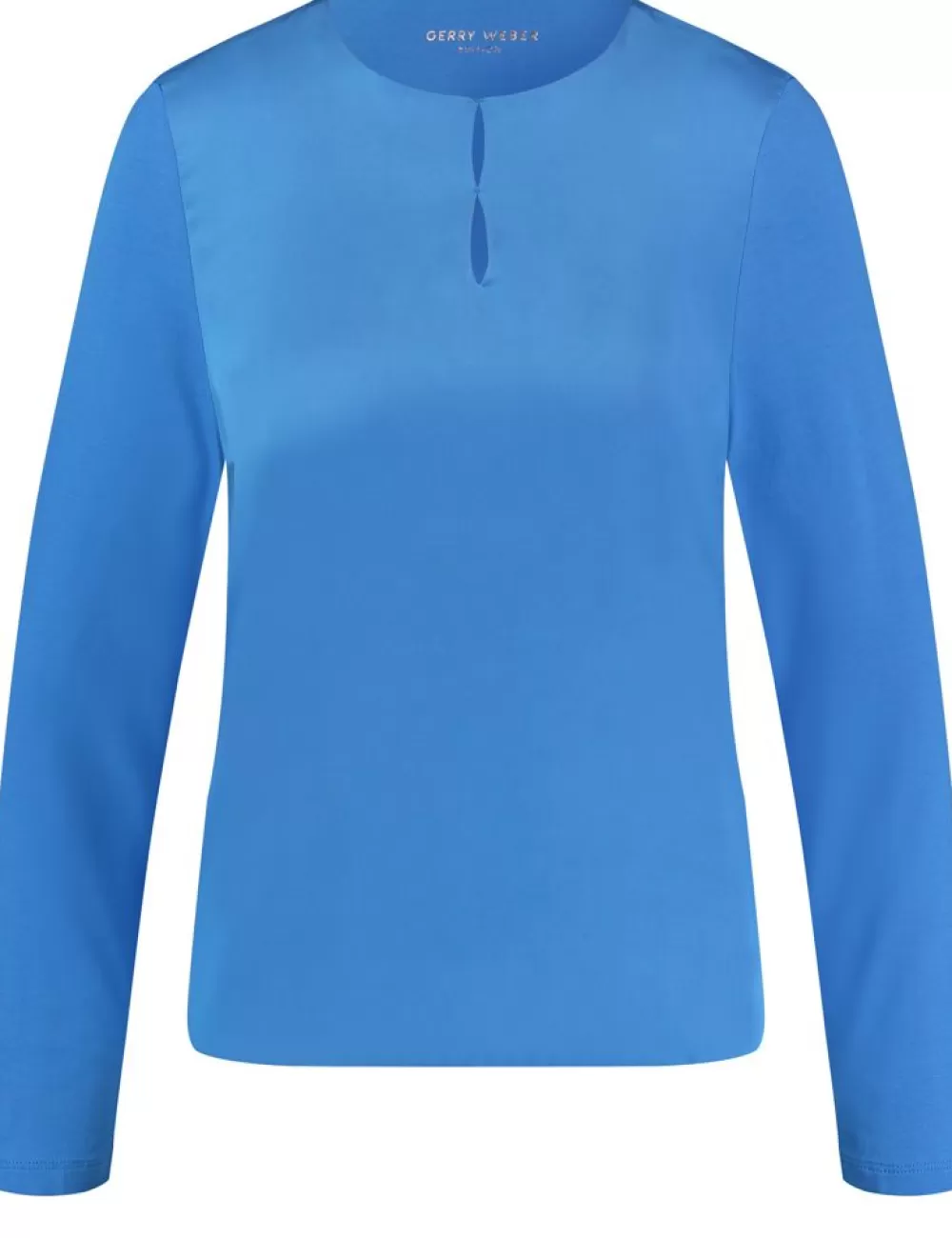 GERRY WEBER Bluzka Z Roznych Materialow Z Elastycznym Dolem Shop